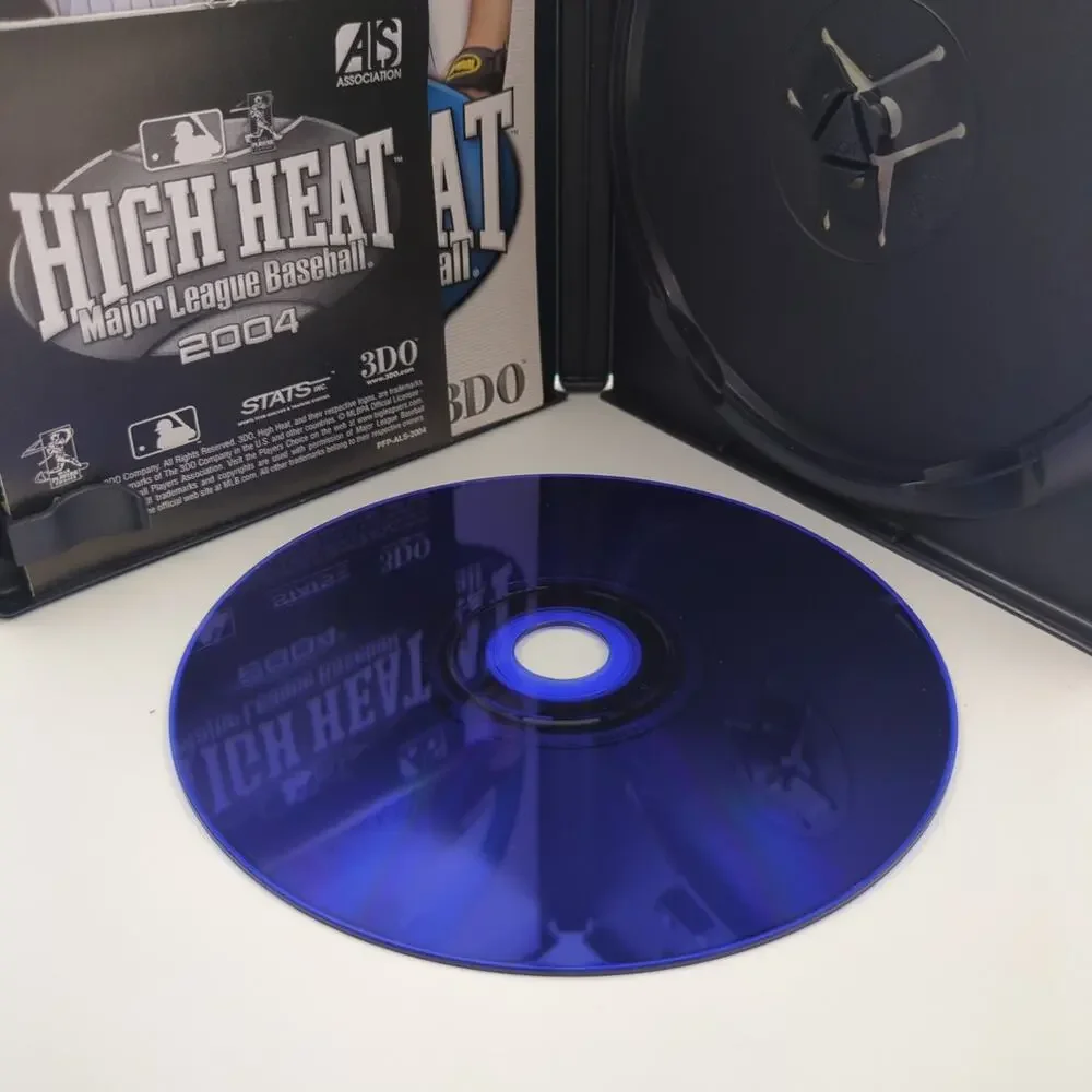High Heat Major League Baseball 2004 PlayStation 2 PS2 Video Game MLB Tested